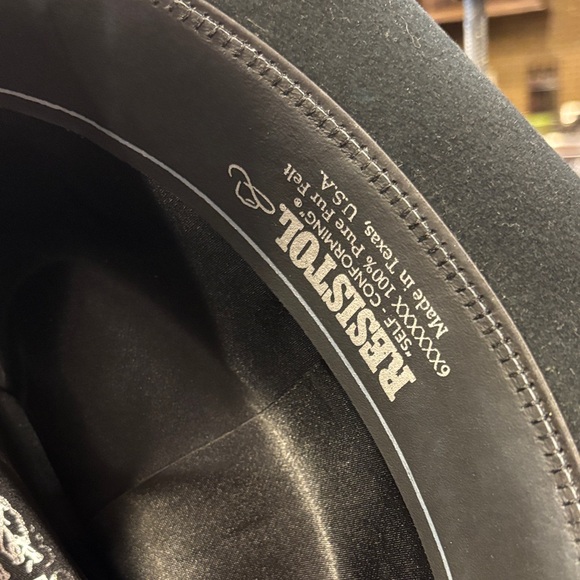 Resistol City Limits Black Western Hat - Picture 12 of 16
